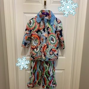 Hanna Andersson - Youth Girls Jacket & Snow bibs